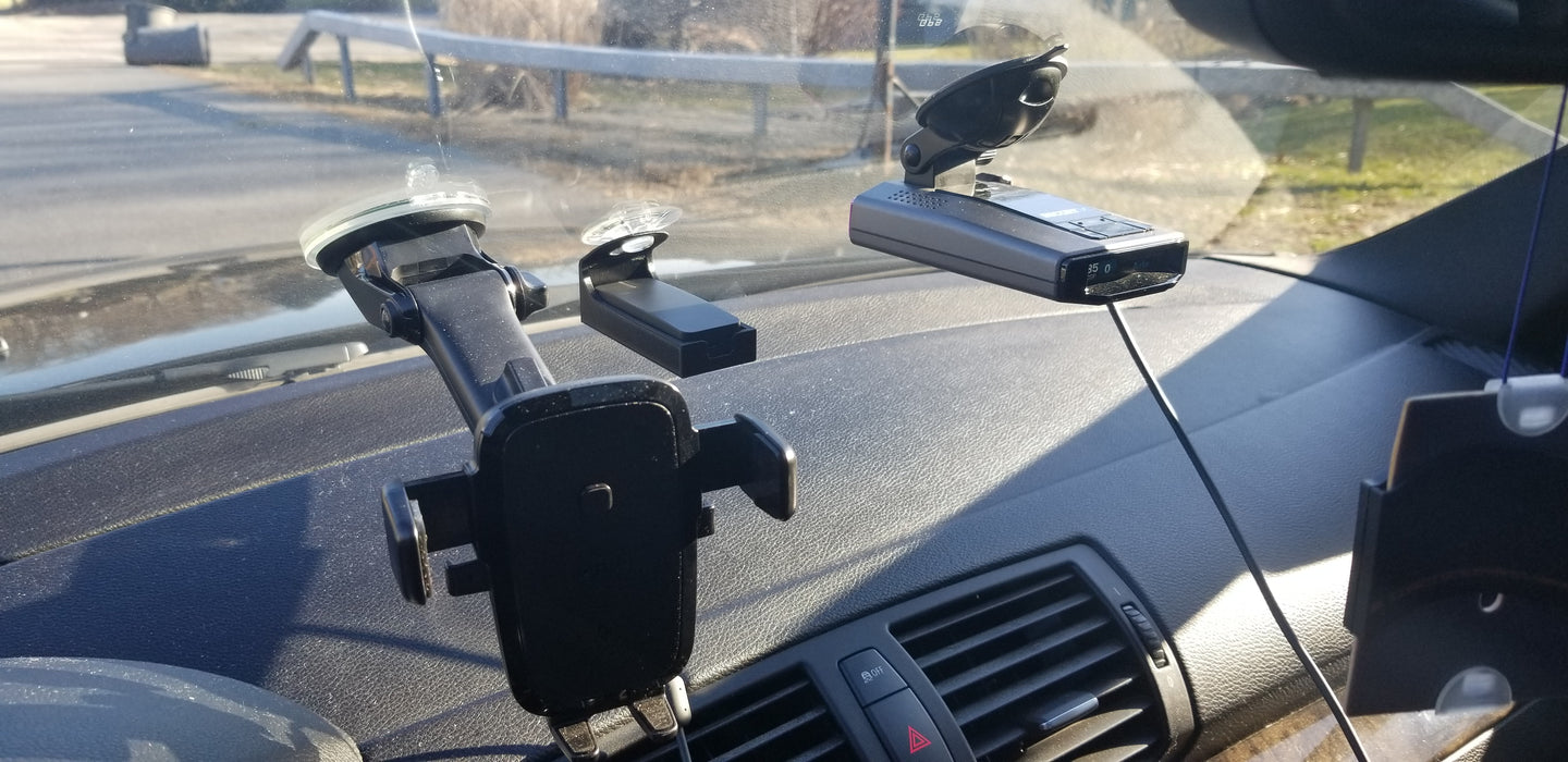Dragy Performance Meter Suction Cup Mount